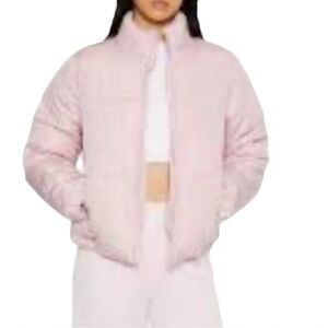 Forever 21 Jacket Hooded Lilac Purple Women's Sz S New